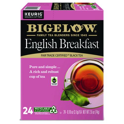 Bigelow English Breakfast Tea K-Cups Pack, 24/Box