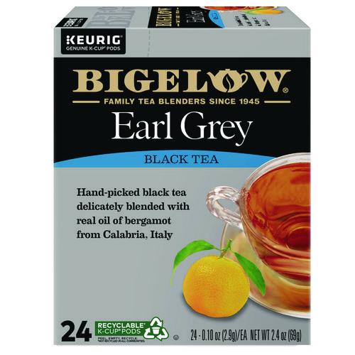 Bigelow Earl Grey Tea K-Cup Pack, 24/Box