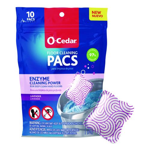 O-Cedar Cleaning PACS, Lavender Scent, 10/Pack