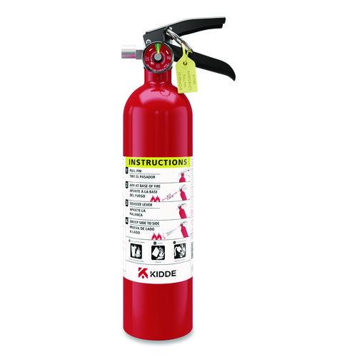 Kidde ProLine Dry-Chemical Commercial Fire Extinguisher, 1-A:10-B:C