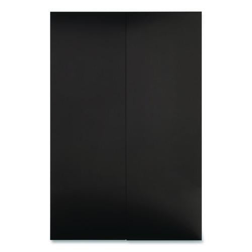 Fome-Cor Pro Premium Foam Display Board, CFC-Free Polystyrene, 24 x 36, Black Surface and Core, 12/Carton