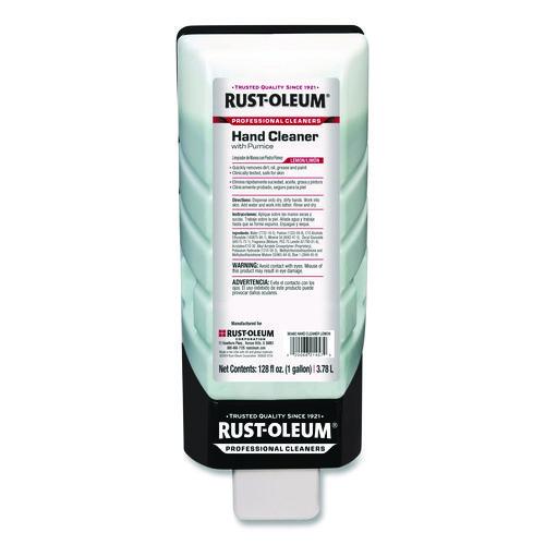Rust-Oleum Professional Hand Cleaner With Pumice, Lemon Scent, 1 gal, 4/Carton