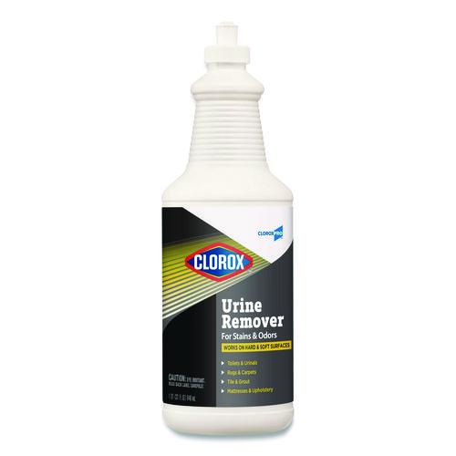 Clorox CloroxPro Urine Remover for Stains and Odors, Clean Floral Scent, 32 oz Pull-Top Bottle