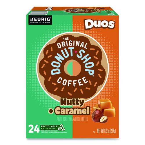 The Original Donut Shop Nutty Plus Caramel K-Cup, 0.34 oz, 24/Box