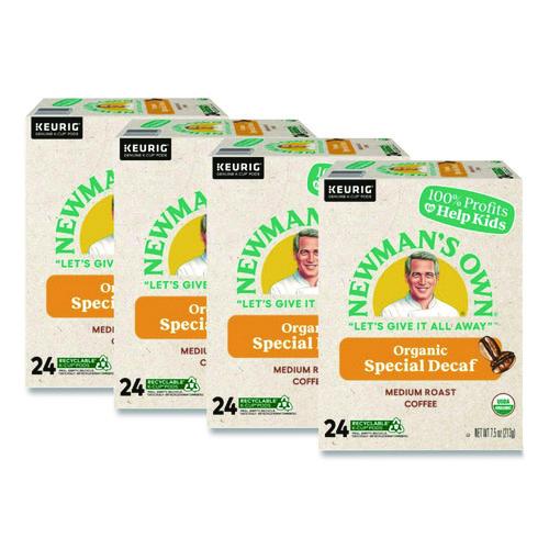 Newman's Own Organics Special Decaf K-Cups, 96/Carton