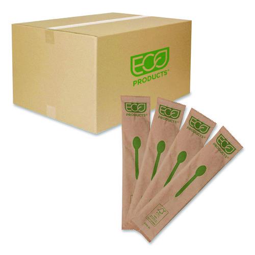 Eco-Products Wood Cutlery, General Purpose Spoon, Natural, 500/Carton