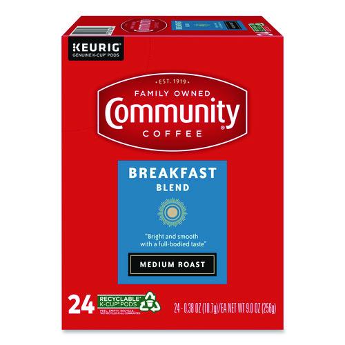 Community Coffee Breakfast Blend K-Cups, 24/Box
