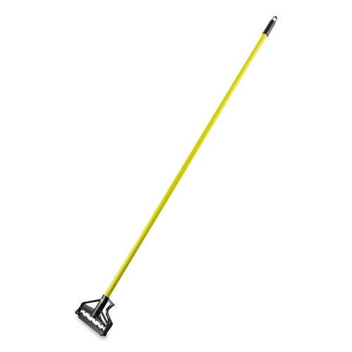 Carlisle Sparta Spectrum Quik-Release Fiberglass Mop Handle, 1" dia x 60", Yellow