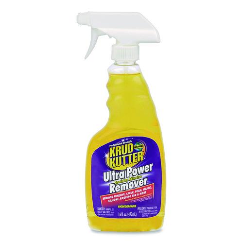 Krud Kutter Ultra Power Specialty Adhesive Remover, 16 oz Spray Bottle, 6/Carton