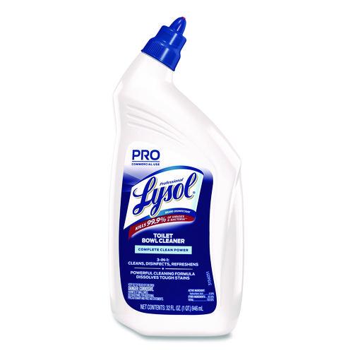 Professional LYSOL Brand Disinfectant Toilet Bowl Cleaner, Wintergreen Scent, 32 oz Bottle