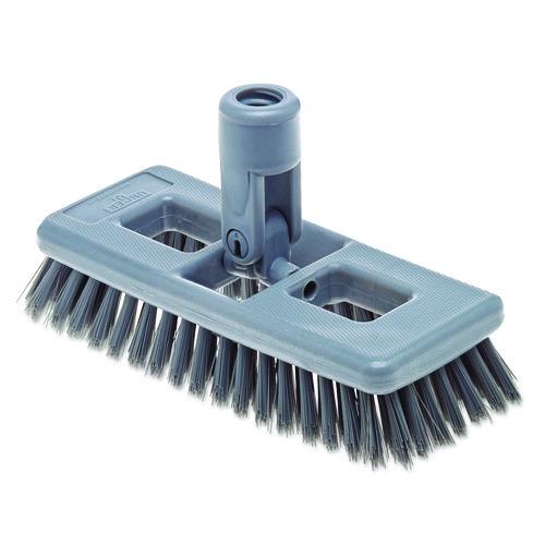 Unger SmartColor Swivel Brush, 8" Wide, PET Bristles
