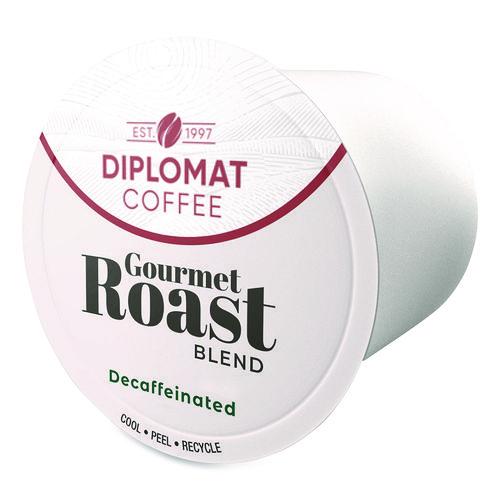 Diplomat Coffee Gourmet Decaffeinated DC-Cup, 10 g, 48/Carton