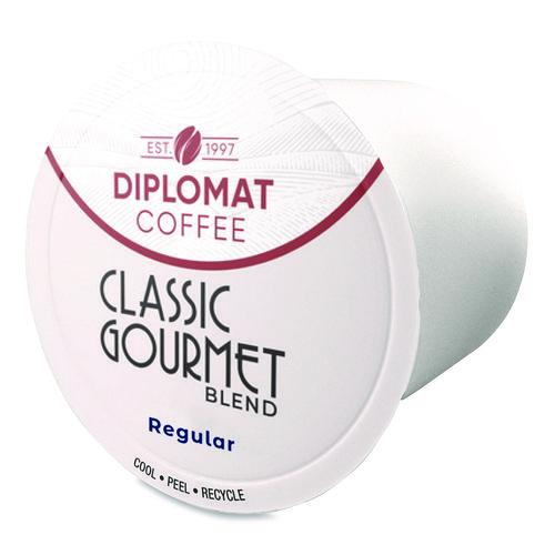 Diplomat Coffee Classic Gourmet DC-Cup, 10 g, 96/Carton