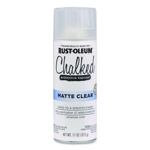 Rust-Oleum Ultra Matte Chalked Paint, Matte Clear, 12 oz Aerosol Can