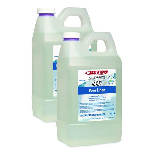 Betco SenTec Pure Linen Concentrate Odor Eliminator, Pure Linen, 2 L Bottle, 2/Carton