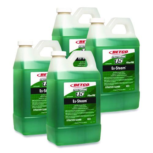 Betco FiberPRO Es-Steam FastDraw Carpet Cleaner, Country Fresh Scent, 2 L Bottle, 4/Carton