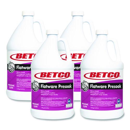 Betco Flatware Presoak 1 gal Bottle, 4/Carton