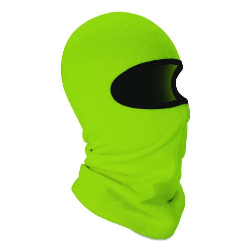 ergodyne N-Ferno 6821 Fleece Balaclava Face Mask, One Size Fits Most, Lime