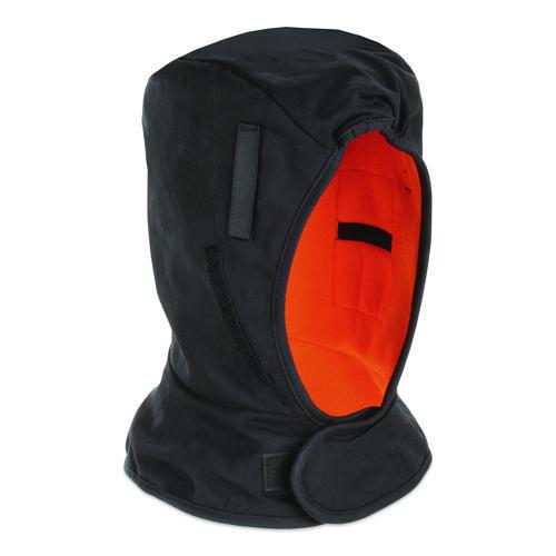 ergodyne N-Ferno 6852 2-Layer Cotton Shoulder Winter Liner, Cotton/Fleece, One Size Fits Most, Black