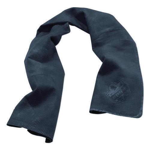 ergodyne Chill-Its 6602 Evaporative PVA Cooling Towel, 29.5 x 13, One Size Fits Most, PVA, Gray