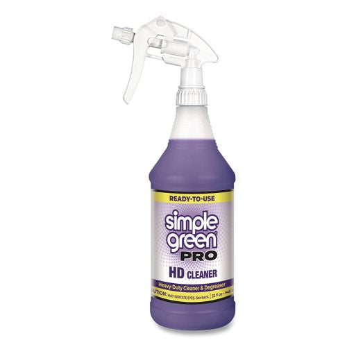 Simple Green Pro HD Cleaner Ready-To-Use, 32 oz Spray Bottle, 12/Carton