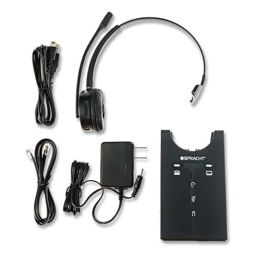 Spracht ZuM Maestro SPT-HS2020 Monaural Over The Head Headset, Black