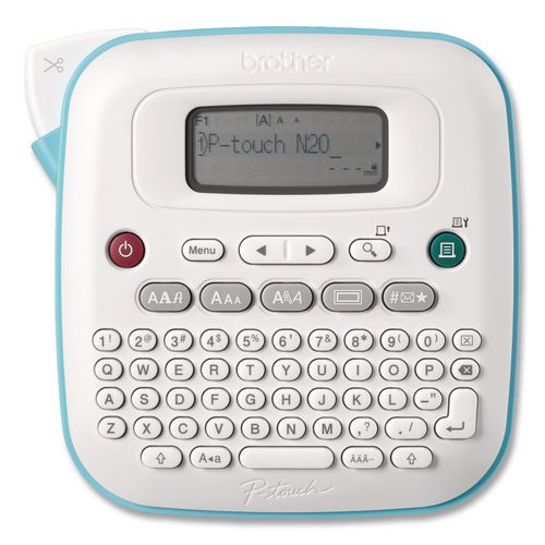 Brother P-Touch P-Touch PT-N20 Personal Desktop Label Maker, 2 Lines, 6 x 6 x 2.9