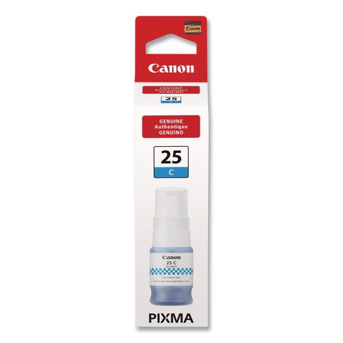 Canon 6277C001 (GI-25), Continuous Ink Supply System, High-Yield Ink, 3,000 Page-Yield, Cyan