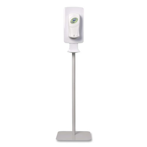 Dial Professional FIT Touch Free Dispenser Floor Stand, 15.7 x 15.7 x 58.3, White