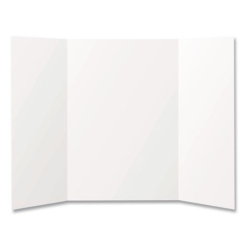 Formit Trifold Display Boards, 36 x 48 x 0.2, White