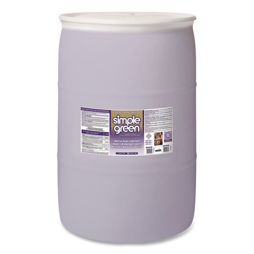 Simple Green Industrial Cleaner and Degreaser, Lavender Scent, 55 gal Drum