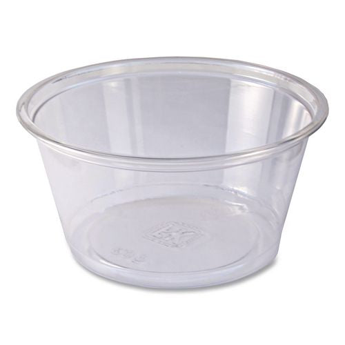 Pactiv Evergreen Recycleware Deli Containers, 5 oz, 3.6 x 2.6 x 1.8, Clear, Plastic, 1,000/Carton