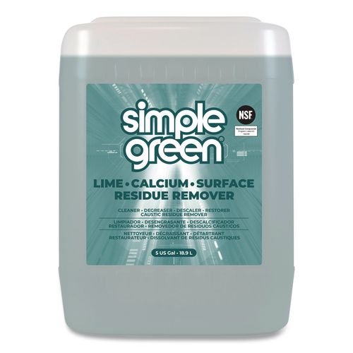 Simple Green Lime Calcium Surface Residue Remover, 5 gal Pail