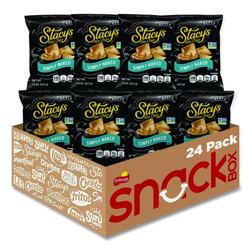 Stacy's Pita Chips, Original, 1.5 oz Bag, 24/Carton