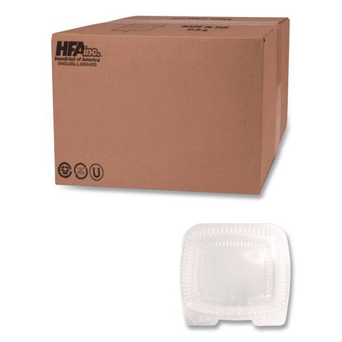 HFA Handi-Lock Single Compartment Food Container, 60 oz, 8.63 x 3 x 9, Clear, Plastic, 200/Carton
