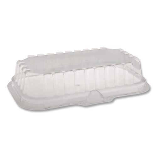 Pactiv Evergreen OPS Dome-Style Lid, 17S Shallow Dome, 8.3 x 4.8 x 1.5, Clear, Plastic, 252/Carton