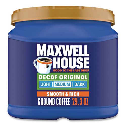 Maxwell House Coffee, Decaffeinated Ground Coffee, 29.3 oz Can