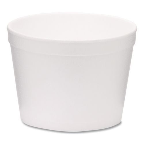 WinCup Foam Containers, Tall Style, 12 oz, White, 500/Carton