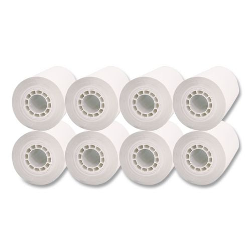Iconex Direct Thermal Printing Thermal Paper Rolls, 3.13" x 230 ft, White, 8/Pack