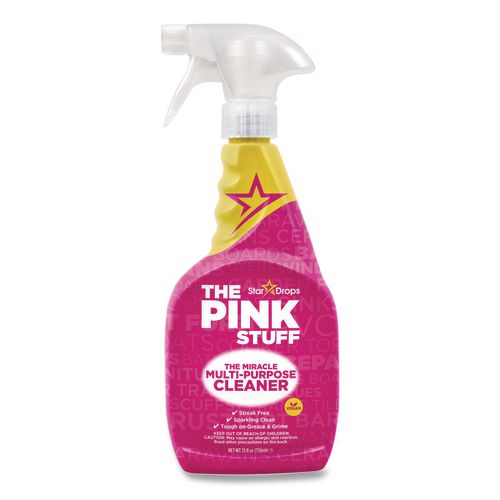 The Pink Stuff Miracle Multi-Purpose Cleaner, Fruity Scent, 25.4 oz Trigger Spray Bottle