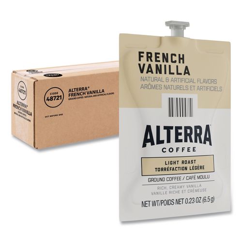 FLAVIA Alterra French Vanilla Coffee Freshpack, 40/Carton