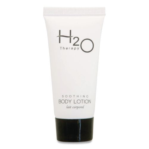 Diversified Hospitality Solutions H2O Therapy Single Use Body Lotion, 0.85 oz Tube, White Tea and Lemongrass Scent, 300/Carton