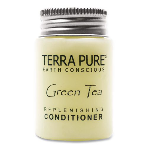 Diversified Hospitality Solutions Terra Pure Conditioner Jam Jar, Green Tea Lemongrass Scent, 1 oz Jar, 300/Carton