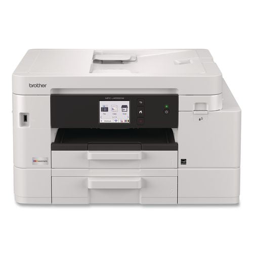 Brother MFCJ4555DW INKvestment 4555 Wireless Color Inkjet All-in-One Printer, Copy/Fax/Print/Scan