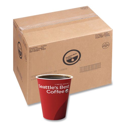 Seattle's Best Henry's Espresso, 5 lb Bag, 4/Carton