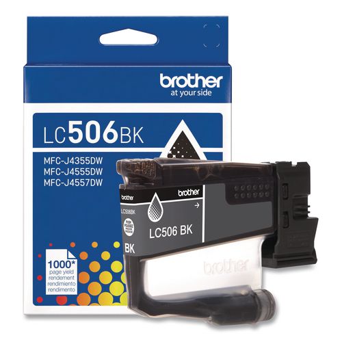 Brother LC506 INKvestment, 1,000 Page-Yield, Black