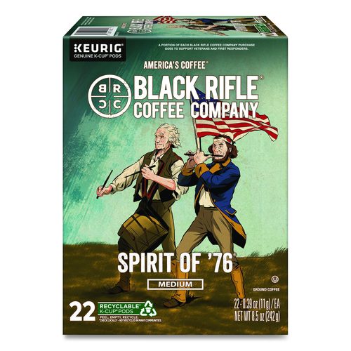 Black Rifle Coffee Company Spirit of '76 Coffee K-Cups, 22/Box