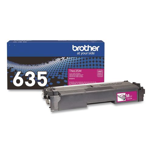 Brother TN635 Toner, 1,800 Page-Yield, Magenta