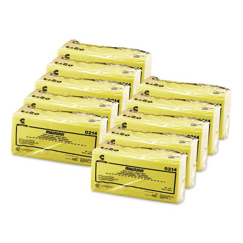 Chix Masslinn Dust Cloths, 1-Ply, 24 x 40, Unscented, Yellow, 25/Bag, 10 Bags/Carton