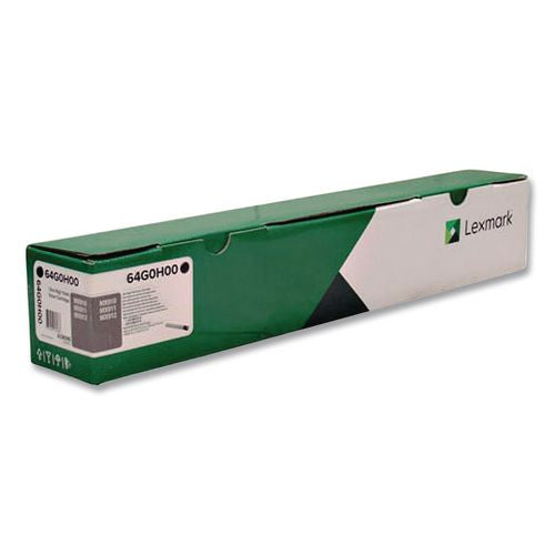 Lexmark 64G0H00 Return Program High-Yield Toner, 32,500 Page-Yield, Black